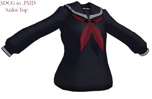 MMD- Sailor Top -DL