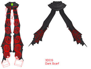 MMD- Dark Scarf w-Physics