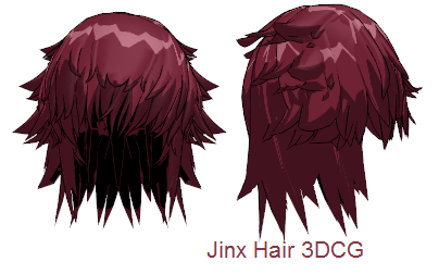 MMD- Jinx Hair