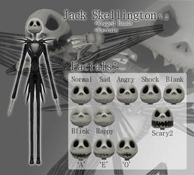 MMD- Jack Skellington V.2 -DL