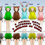 MMD- Animal Snugglie Set -DL