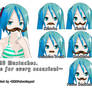 MMD- Mustache pack -DL