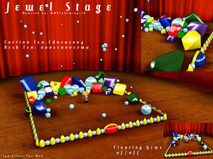 MMD- Jewel Stage.2 + transparency -DL