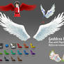 MMD- Goddess Wings.2 -DL