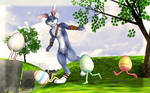 MMD- Newcomer Bunnymund Rise of the Guardians. -DL