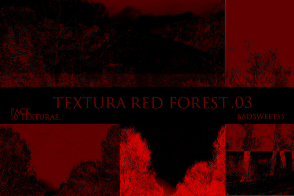 RED FOREST [badsweetss] PACK TEXTURAS 03 by badsweetss on DeviantArt