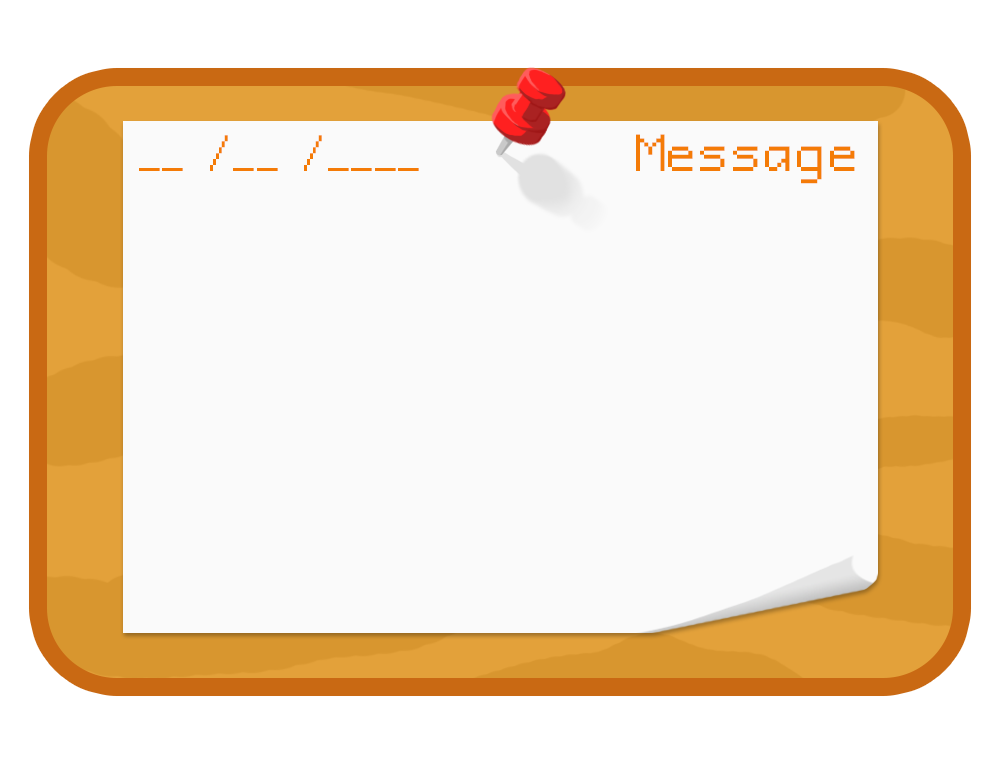 Bulletin Board template by red-anteater on DeviantArt