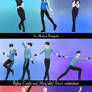 Yuri!!! on ICE Ice Skating Pose Pack DL