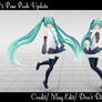 MikuV3 Pose Pack Update DL