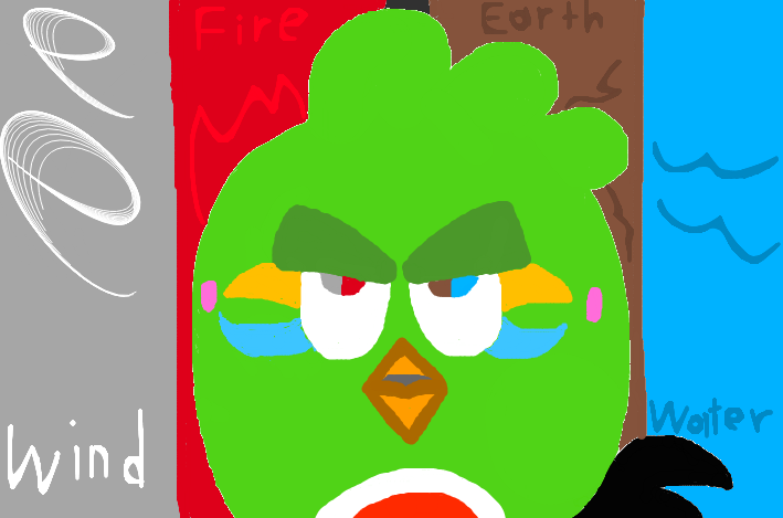Angry Birds - Element Bird DA muro ver. by worldofcaitlyn on DeviantArt