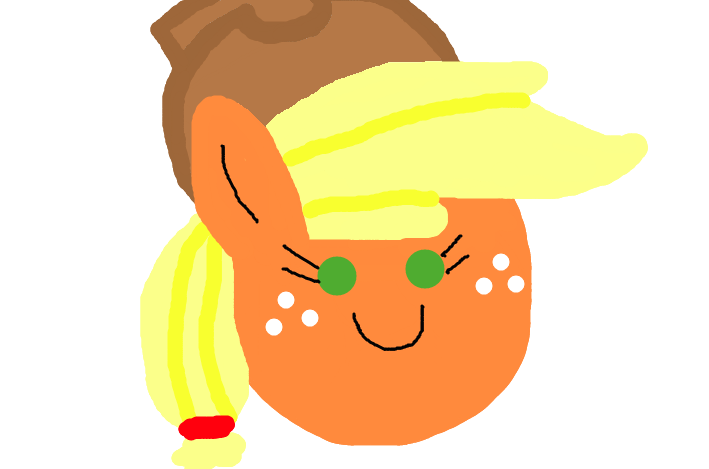 My Little Pony - Applejack doodle by worldofcaitlyn on DeviantArt