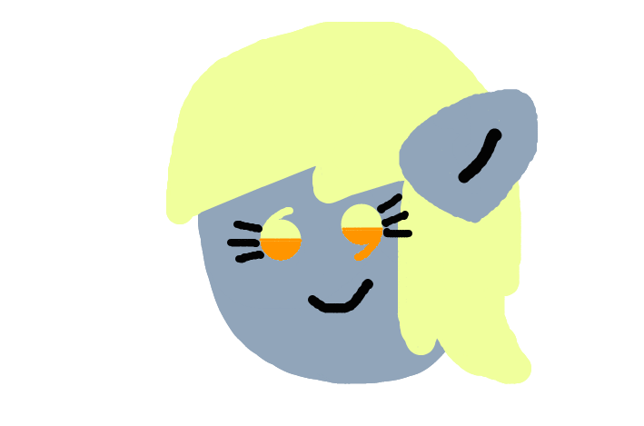 My Little Pony - Derpy Hooves doodle by worldofcaitlyn on DeviantArt
