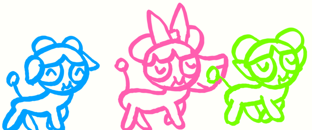 TLKXPPG - Powerpuff Lionesses by worldofcaitlyn on DeviantArt