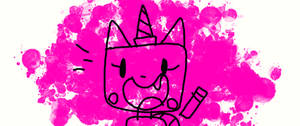 UNKY - Unikitty Splatter Pic