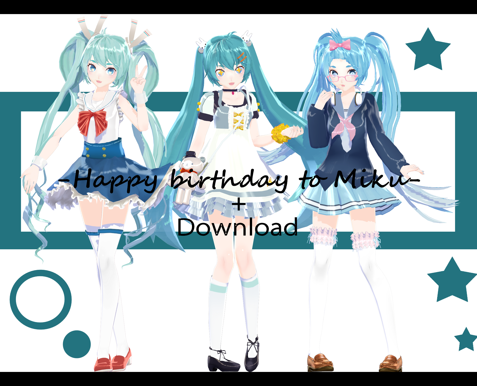 Happy birthday To Miku by Skykoki on DeviantArt