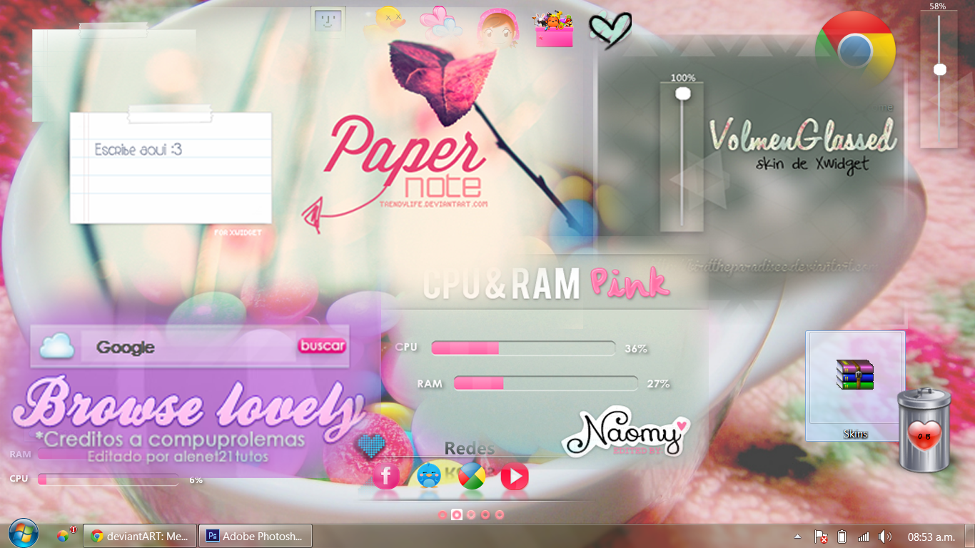 Pack De Hermosisimos Skins XWidgets