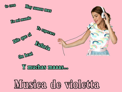 Musica de violetta