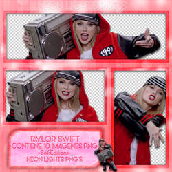 Taylor Swift -Shake It Off Video1 -NeonLightsPNG'S