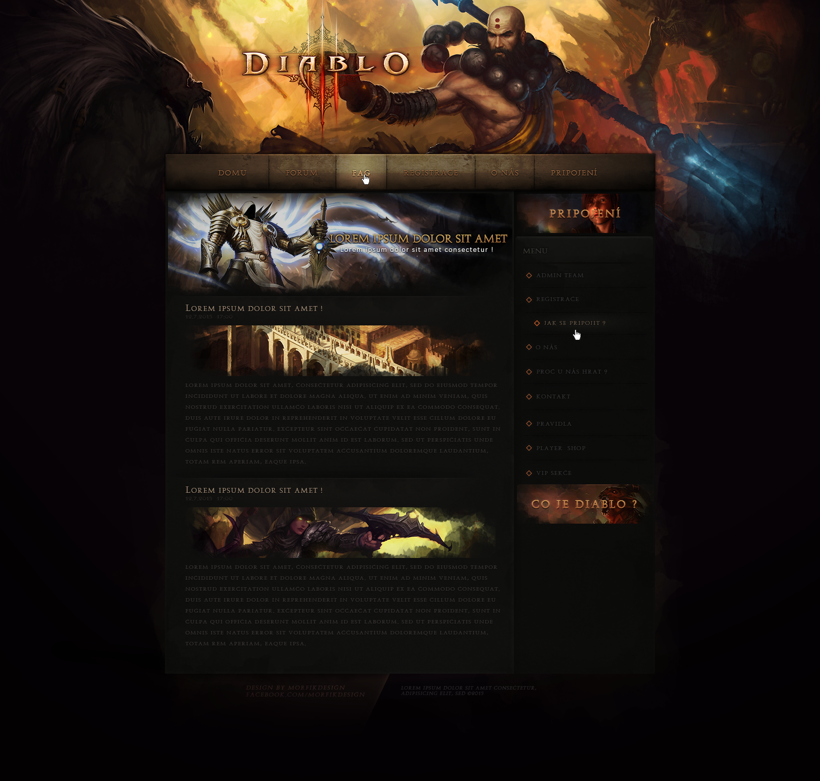 FREE Web design: Diablo III