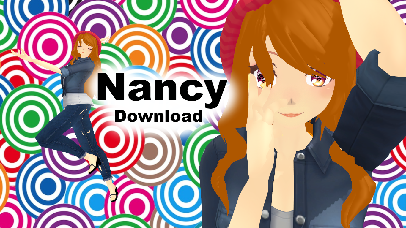 MMD Model [8] Nancy by JadePeridot on DeviantArt