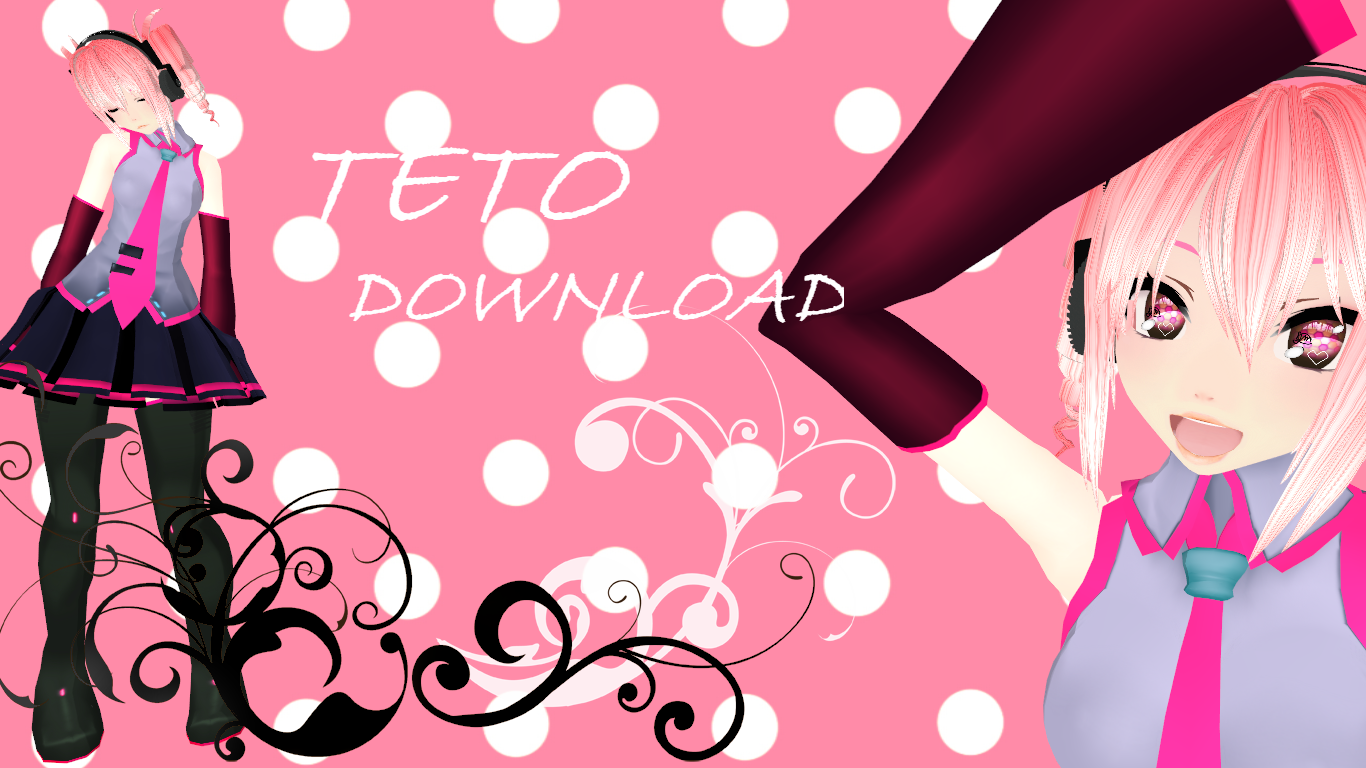 MMD Model [18] TETO by JadePeridot on DeviantArt