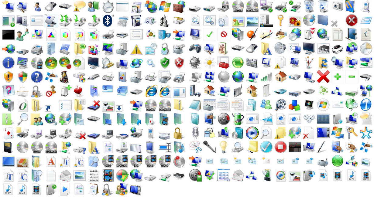 Windows Vista Icons by matthewsp on DeviantArt