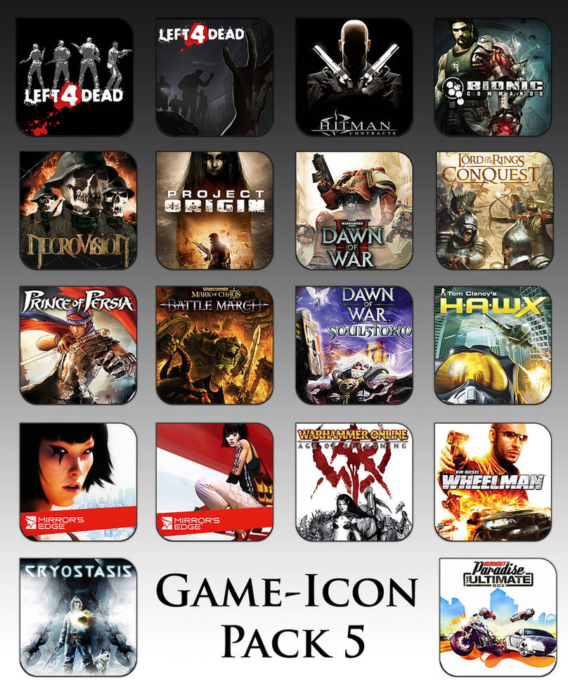 Game Aicon Pack 5 by HarryBana on DeviantArt