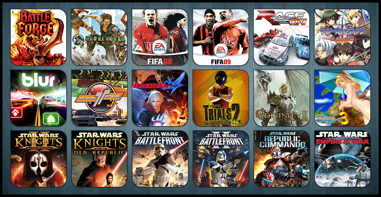 Game Aicon Pack 22 by HarryBana on DeviantArt