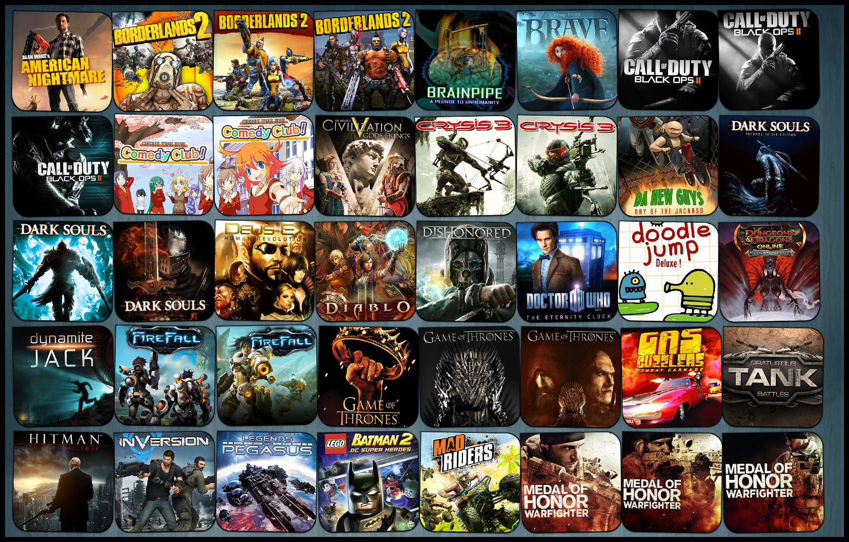 Game Aicon Pack 65 Part 1 by HarryBana on DeviantArt