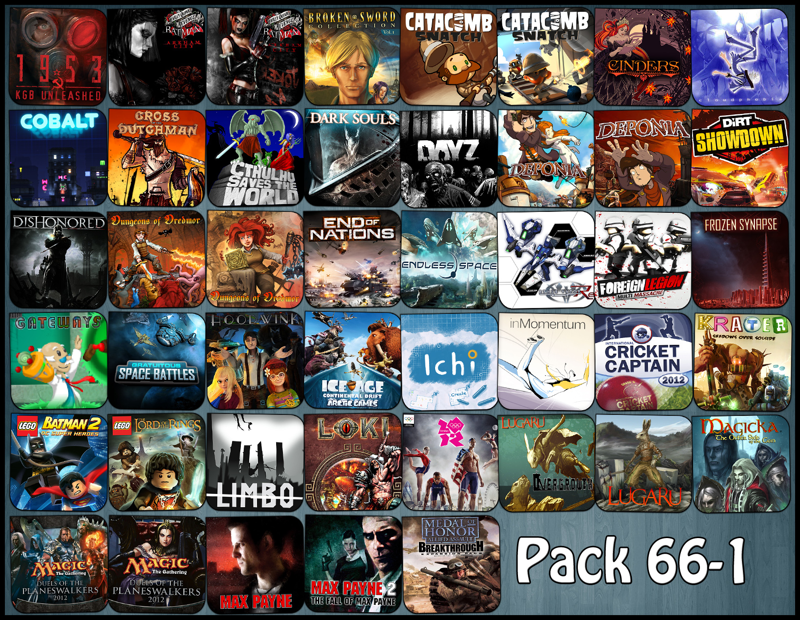 Game Aicon Pack 66 Part 1