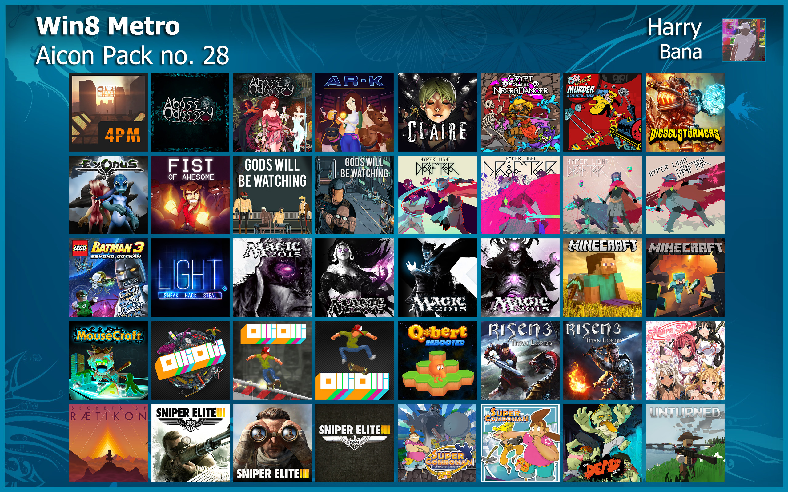 Windows 8 Metro Aicon Pack 28 by HarryBana on DeviantArt