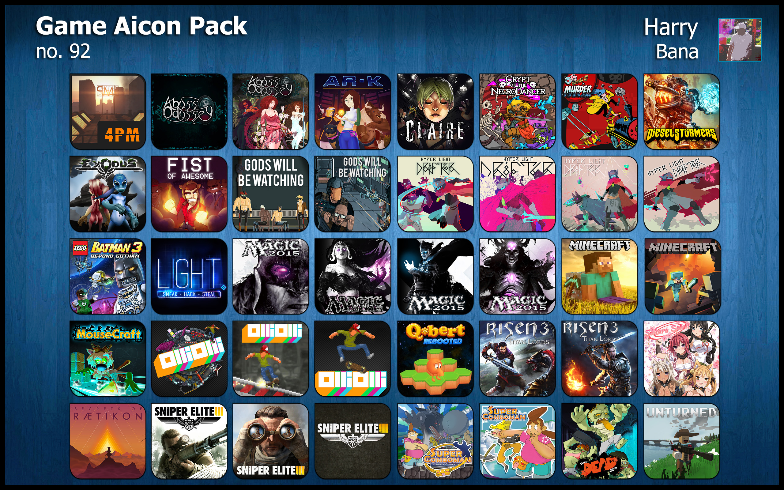 Game Aicon Pack 92