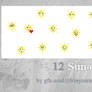 Sun emoticons