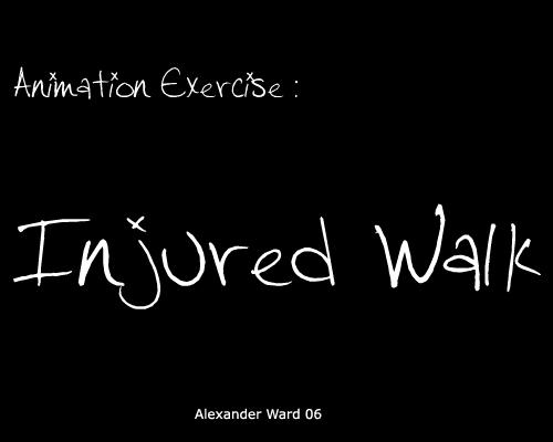 Animation - Injured Walk