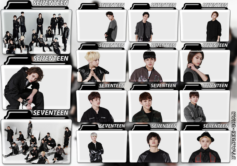 FOLDERS DE -SEVENTEEN-Shining Diamond by ANGEE-CHANN on ...