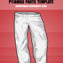 Pyjamas Pants Template