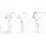 Boy Racctoon Model Construction Drawing