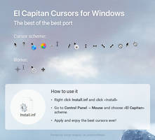 Updated ElCapitan cursors