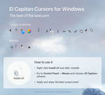 Updated ElCapitan cursors
