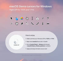 macOS Sierra Retina cursors