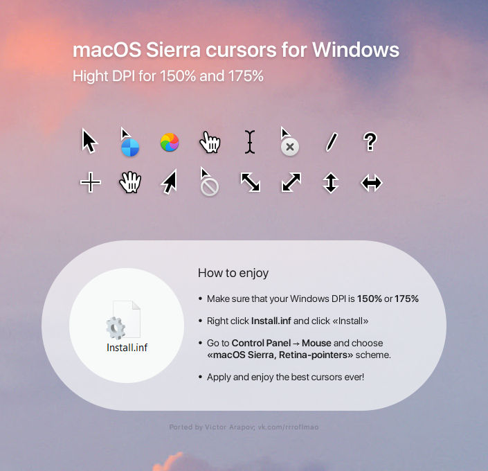 Mac OS X Cursor Pack by RaZcaLinSIDe on DeviantArt