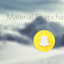 Material Snapchat Icon