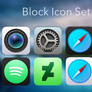 Block Icon Set #1