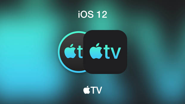 NEW iOS 12 Apple TV Icon (with macOS icon)