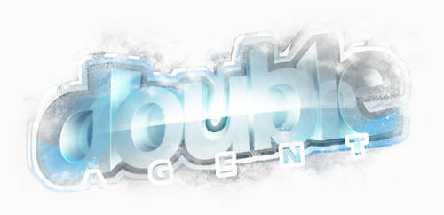 DoubleAgent - 3D logo + PSD