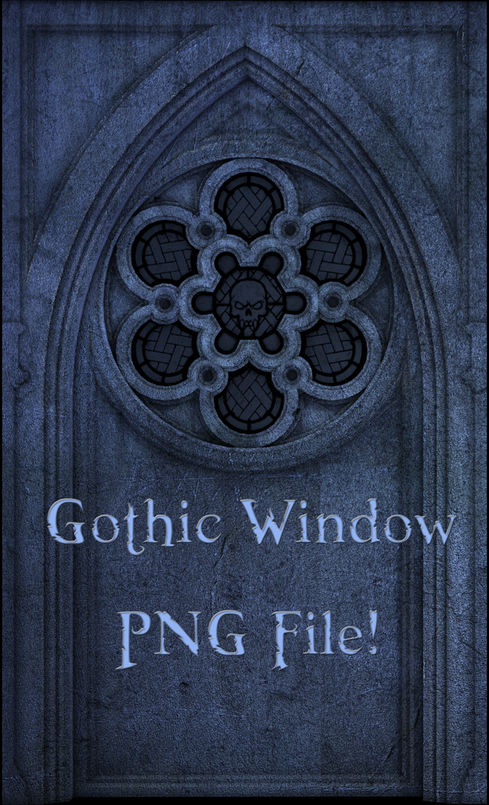 Gothic Window by MoonchildLJilja