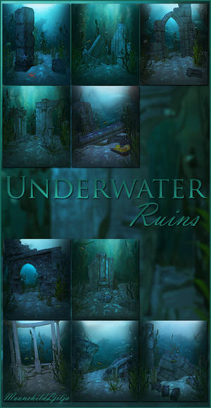 Underwater Ruins backgrounds