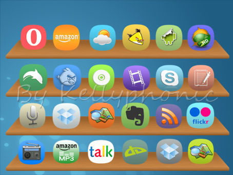 Droid icons meego style by Kellyphonic on DeviantArt