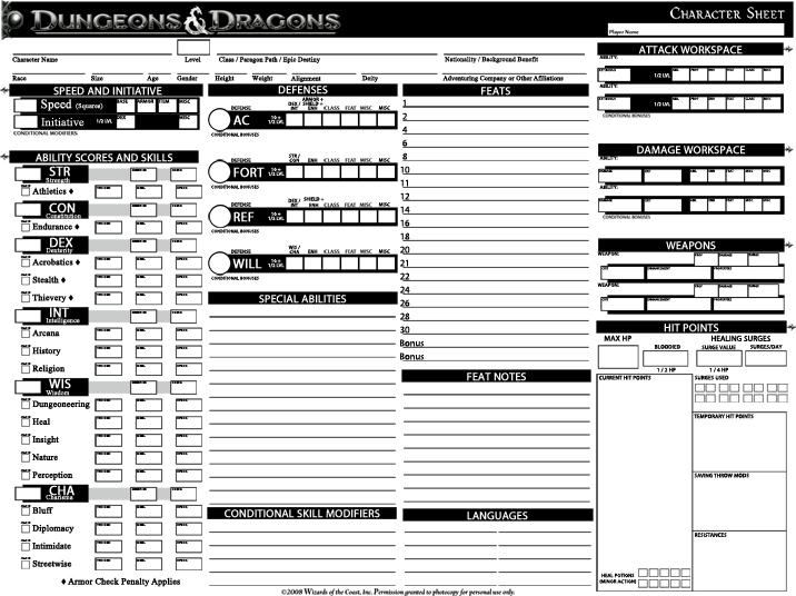 Готовый лист днд. ДНД 5 редакция лист персонажа. Dungeons and Dragons лист персонажа. Лист персонажа ДНД 3.5. DND 5 лист персонажа.