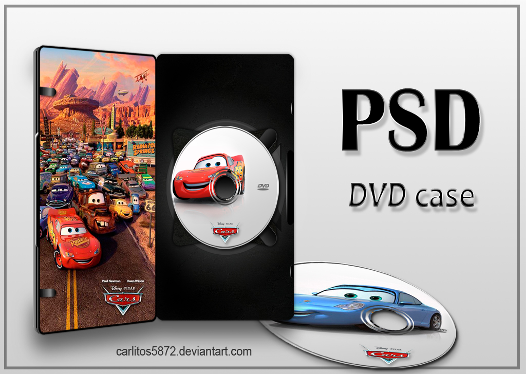 DVD case PSD.  I